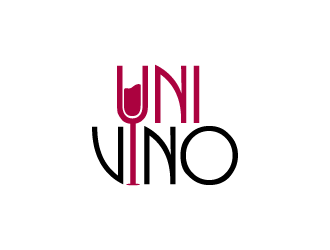 UNIVINO logo design by bungpunk