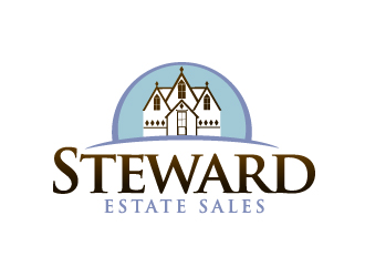 Steward Estate Sales logo design by Dawnxisoul393