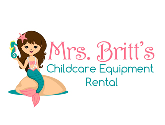 Mrs. Britt's Childcare Equipment Rental logo design by veron