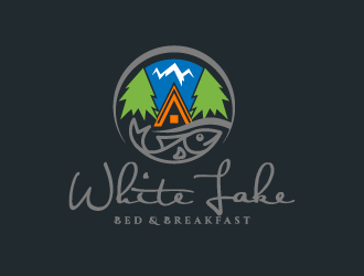 White Lake B & B logo design by josephope
