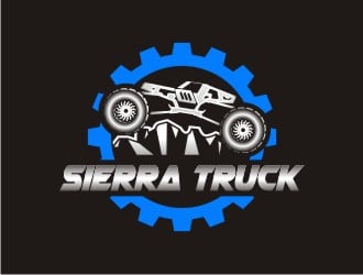 Sierra Truck logo design by ramapea