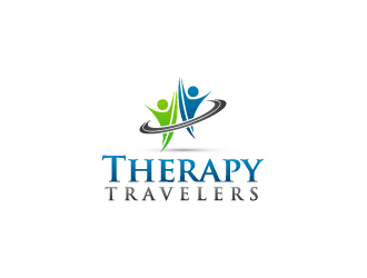 TherapyTravelers logo design by theenkpositive