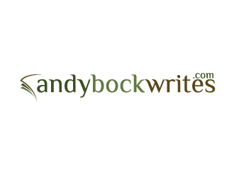 andybockwrites.com logo design by alxmihalcea