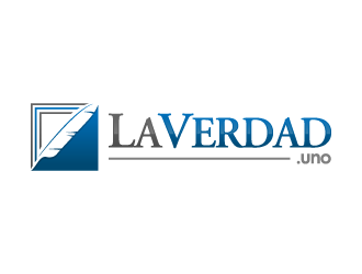 LaVerdad.uno logo design by gipanuhotko