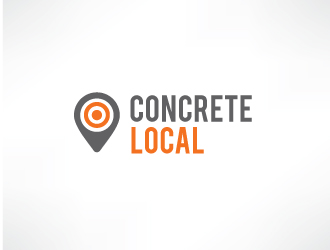 Concrete Local logo design by miomio