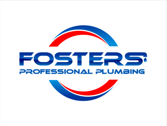 Fosters Professional Plumbing logo design by Leebu