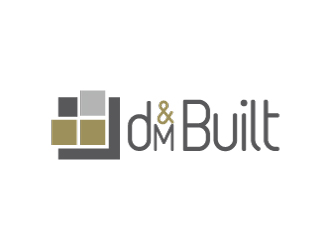 D&M Built logo design by BTmont