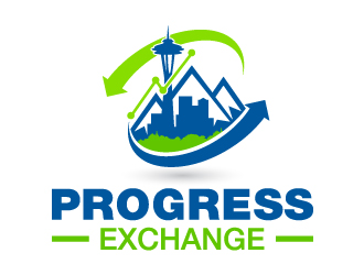 Progress Exchange, Inc. logo design by kgcreative