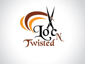 Loc N Twisted logo design by Webphixo