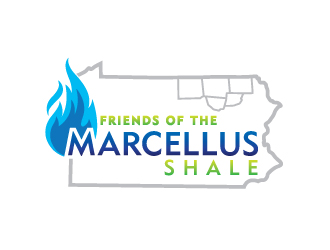 Friends of the Marcellus Shale logo design by Webphixo