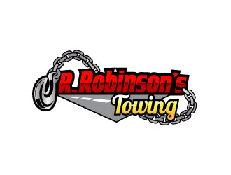 R. Robinson's Towing logo design by boybud40