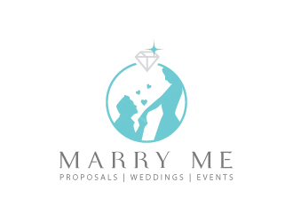 Marry Me logo design by artbitin