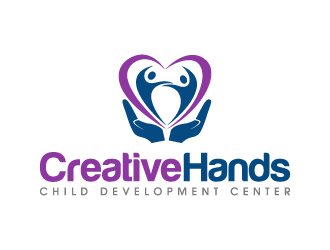 Creative Hands Child Development Center logo design by abss