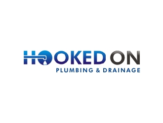 Hooked On Plumbing & Drainage logo design by smartdigitex
