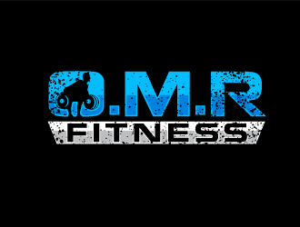 O M R Fitness Logo Design 48hourslogo Com