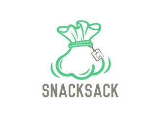 SnackSack Logo Design