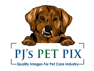 PJ's Pet Pix logo design by veron