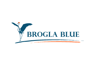 Brolga Blue logo design by schiena