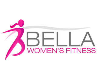 BELLA Women's Fitness logo design by megalogos