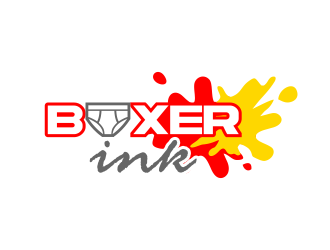 BOXER INK logo design by haze