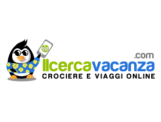 Ilcercavacanza.com - Crociere e viaggi online logo design by Dawnxisoul393