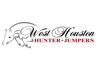 West Houston Hunter Jumper logo design by FoalArt