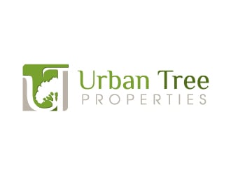 Urban Tree Properties logo design by alxmihalcea