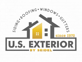 U.S. Exteriors by Seidel logo design by akilis13