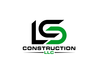 LCS Construction LLC. logo design by niwre