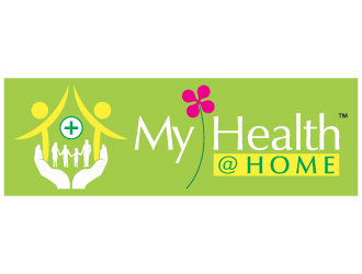 MyHealthAtHome (MyHealth@Home) logo design by akilis13