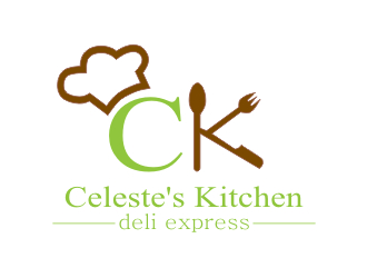 Celeste's Kitchen Deli Express Logo Design