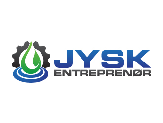 Jysk Entreprenør logo design by jaize