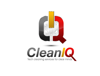 CleanIQ logo design by Stu Delos Santos (Stu DS Films)