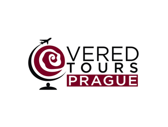 VERED TOURS PRAGUE logo design by logolady