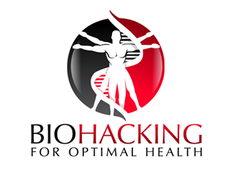 Biohacking for Optimal Health logo design by wendeesigns