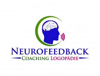 Neurofeedback Coaching Logopädie logo design by akilis13