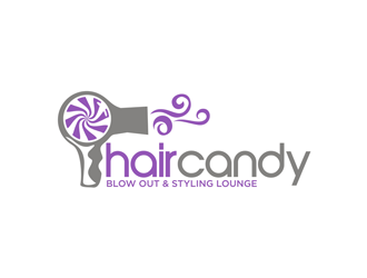 HAir Candy, Inc. logo design by logolady