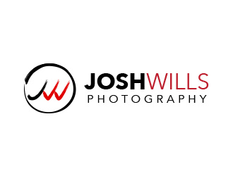 Josh Wills Photography logo design by duahari