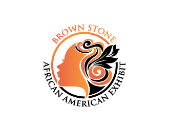 Brown Stone African American Exhibit logo design by Dawnxisoul393