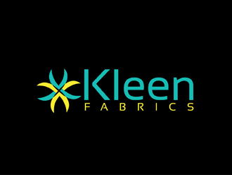 Kleen Fabrics logo design by peacock