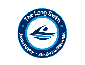 The Long Swim logo design by Dawnxisoul393
