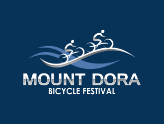 Mount Dora Bicycle Festival logo design by ingepro