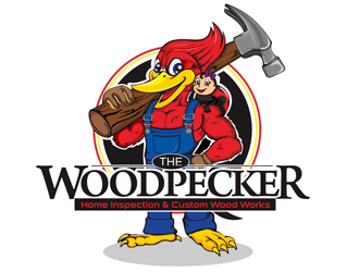The Woodpecker logo design by veron