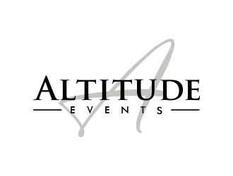 Altitude Events logo design by MREZ