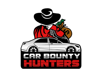 Car Bounty Hunters logo design by neonlamp
