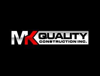 MK Quality Construction Inc logo design by totoy07