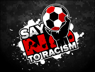 Say No to Racism logo design by totoy07