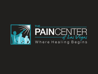 The Pain Center of Las Vegas logo design by dondeekenz