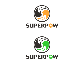 Superpow logo design by mocha