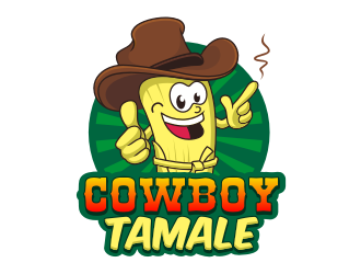 Cowboy Tamale logo design by NicoStrike